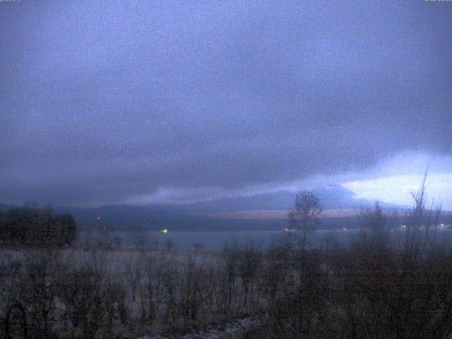 山中湖からの富士山