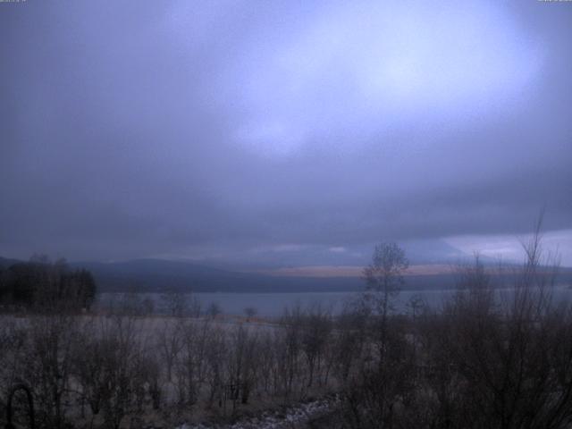 山中湖からの富士山