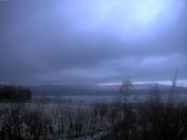 山中湖からの富士山