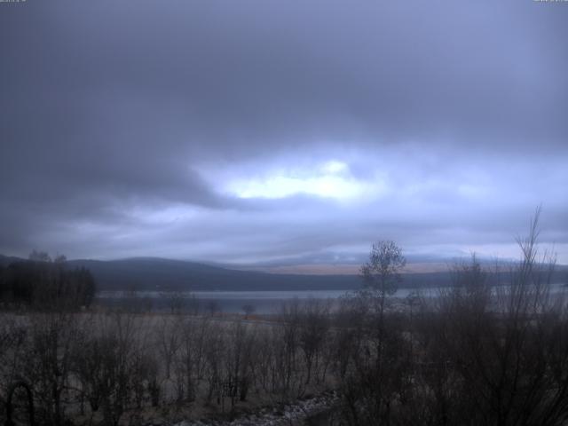 山中湖からの富士山