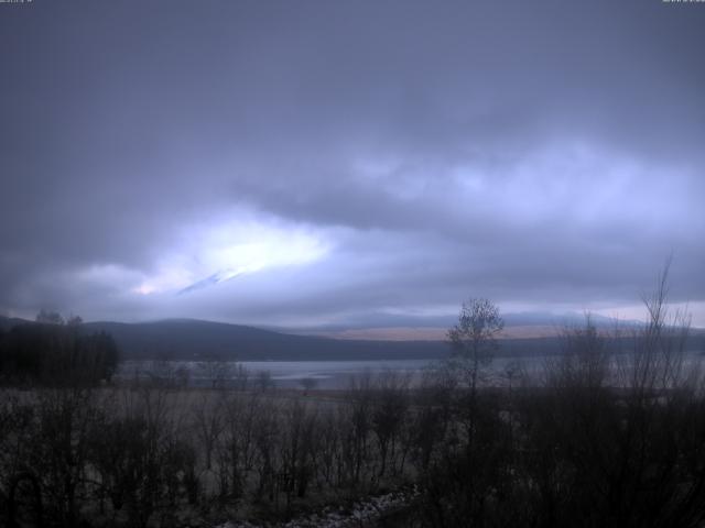 山中湖からの富士山