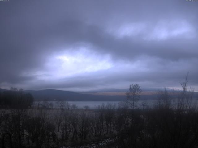 山中湖からの富士山