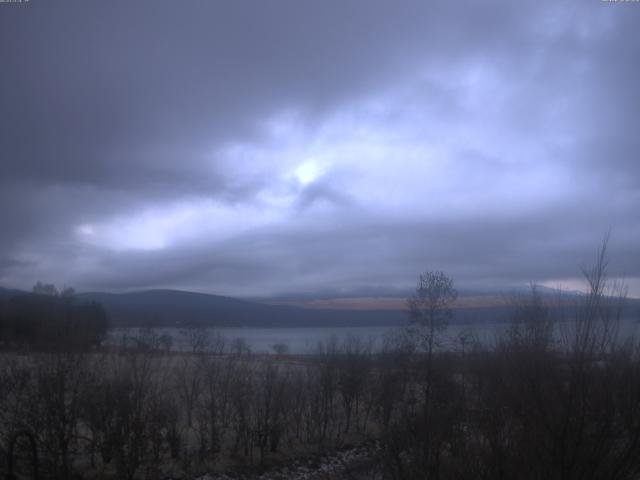山中湖からの富士山