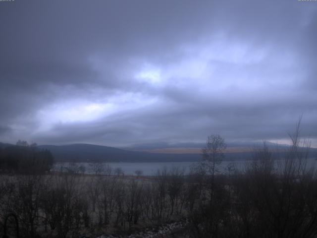 山中湖からの富士山