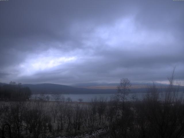 山中湖からの富士山