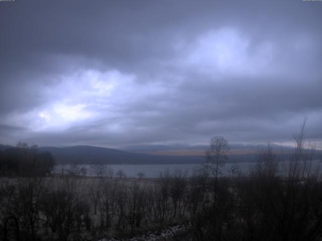 山中湖からの富士山