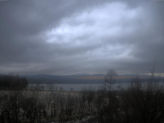 山中湖からの富士山
