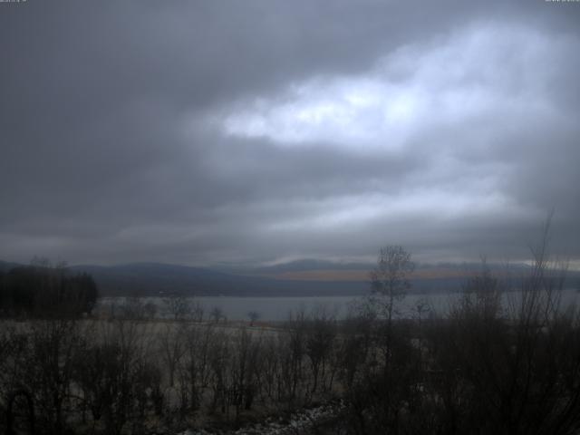 山中湖からの富士山