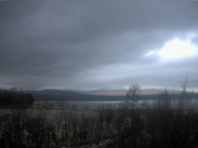 山中湖からの富士山