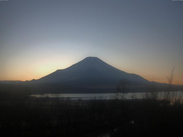 山中湖からの富士山