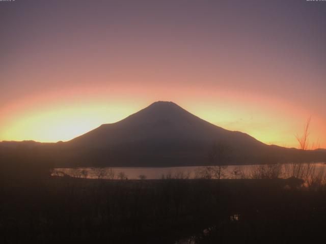 山中湖からの富士山