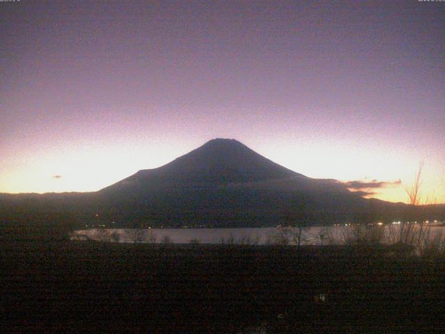 山中湖からの富士山