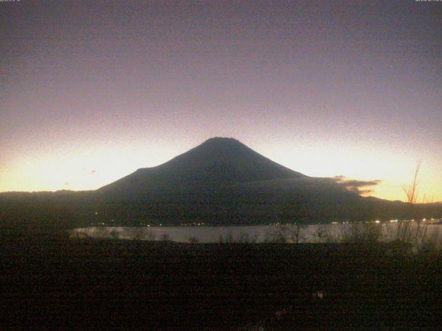 山中湖からの富士山
