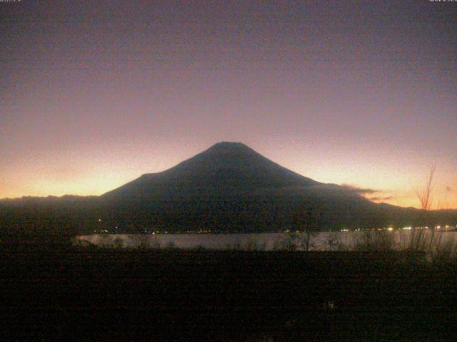 山中湖からの富士山
