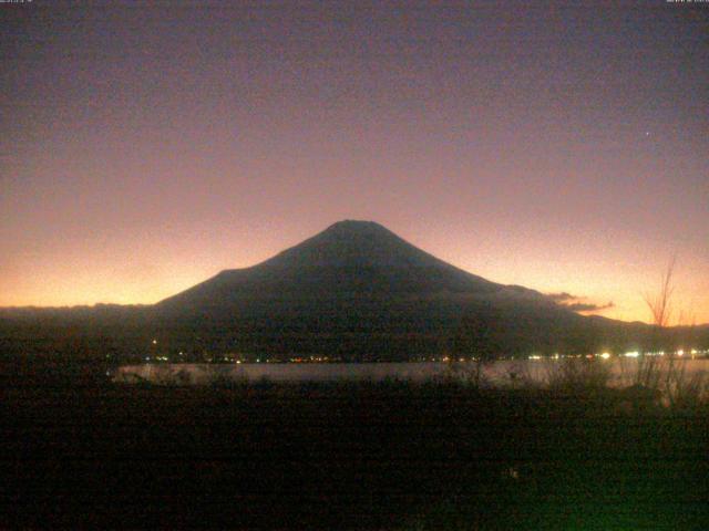 山中湖からの富士山