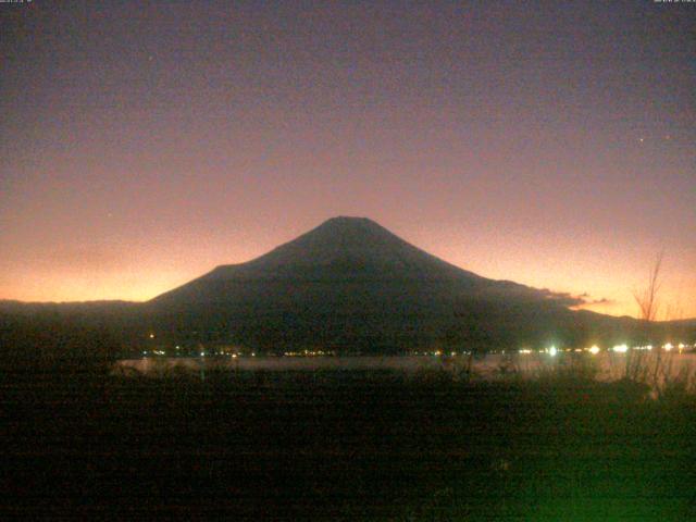 山中湖からの富士山