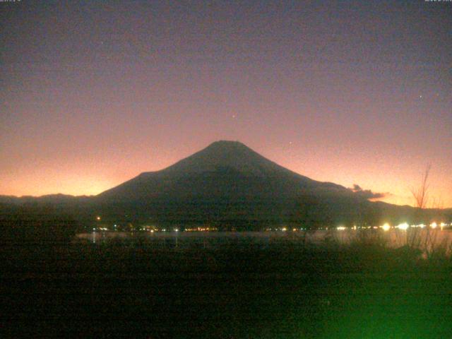 山中湖からの富士山