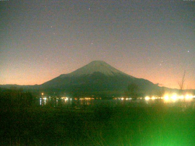 山中湖からの富士山