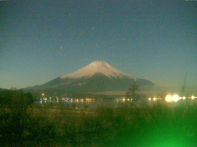 山中湖からの富士山