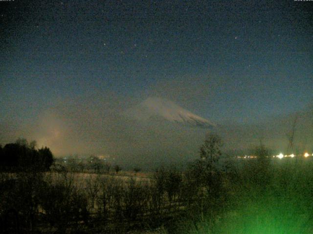 山中湖からの富士山