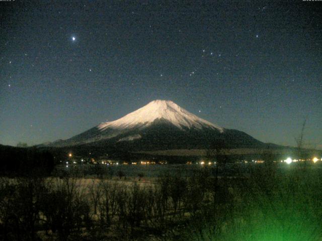 山中湖からの富士山