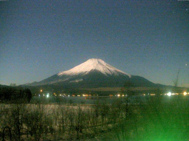 山中湖からの富士山