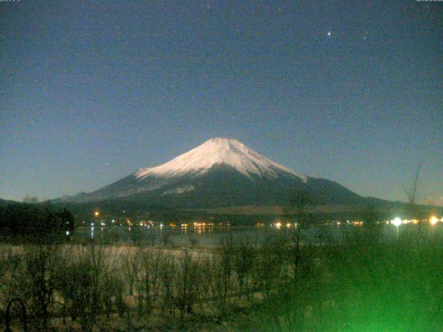 山中湖からの富士山