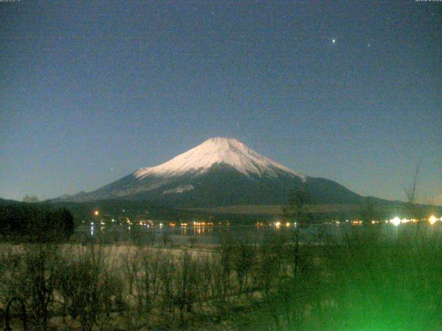 山中湖からの富士山