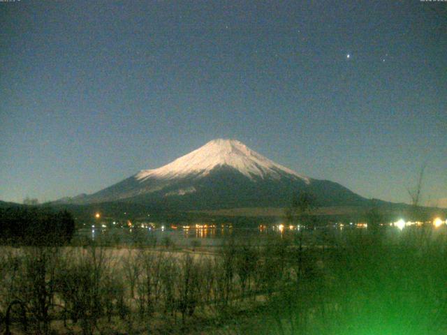 山中湖からの富士山