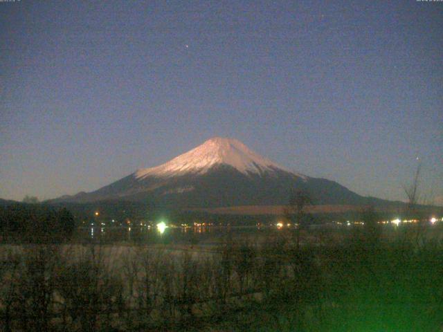山中湖からの富士山