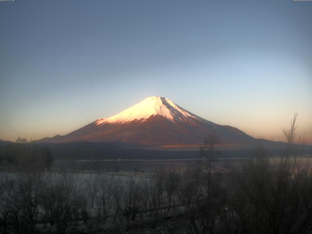 山中湖からの富士山