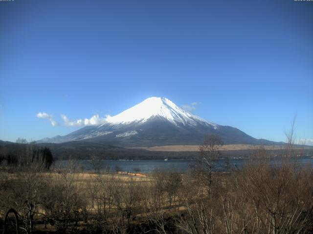 山中湖からの富士山