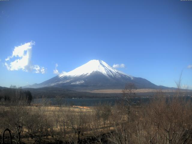 山中湖からの富士山