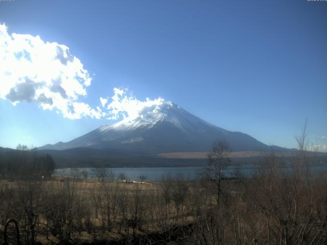 山中湖からの富士山