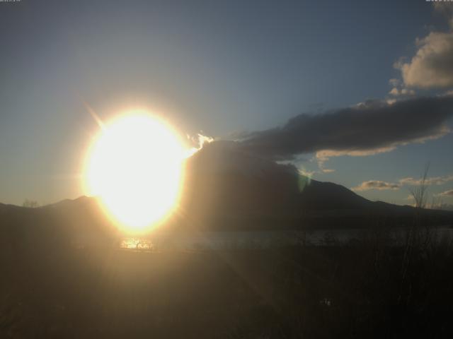 山中湖からの富士山