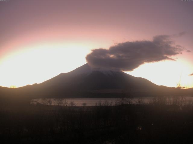 山中湖からの富士山