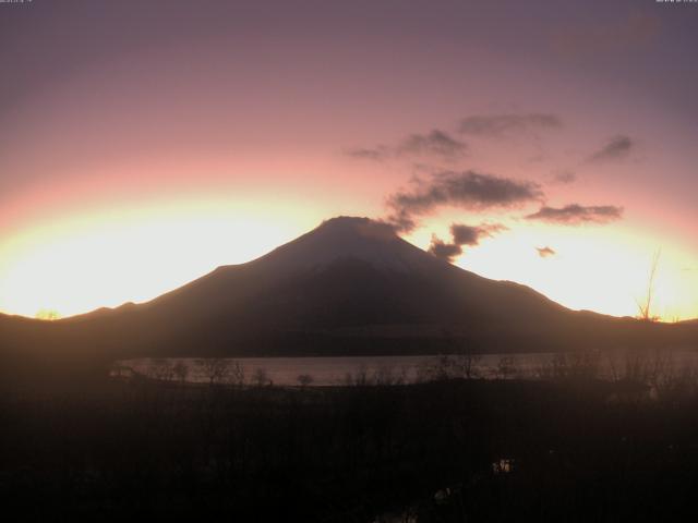 山中湖からの富士山