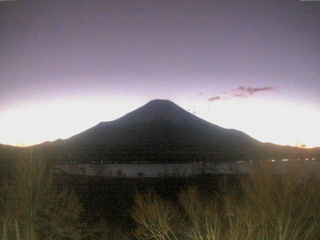 山中湖からの富士山
