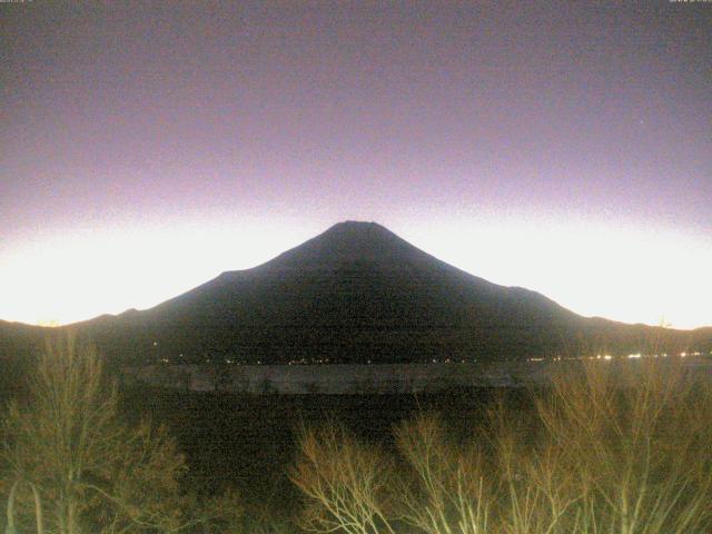 山中湖からの富士山