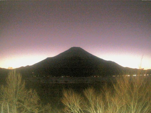 山中湖からの富士山