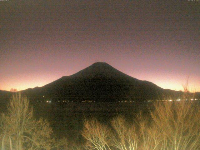 山中湖からの富士山