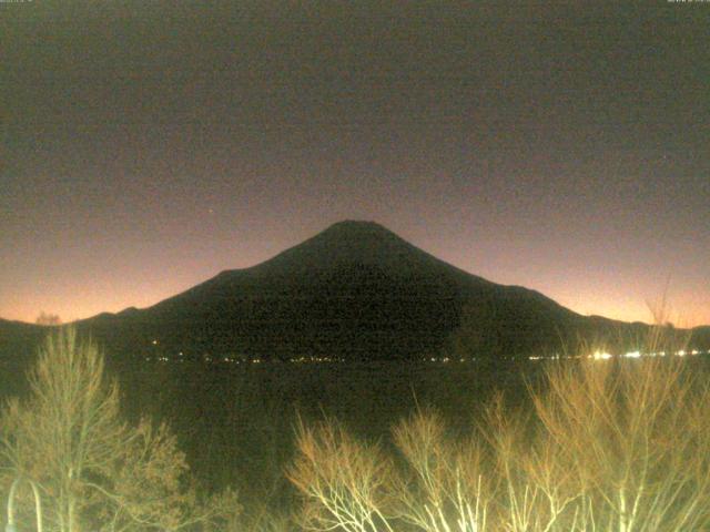 山中湖からの富士山