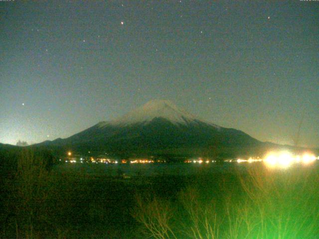 山中湖からの富士山