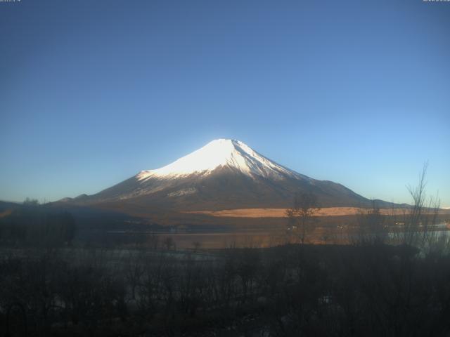 山中湖からの富士山