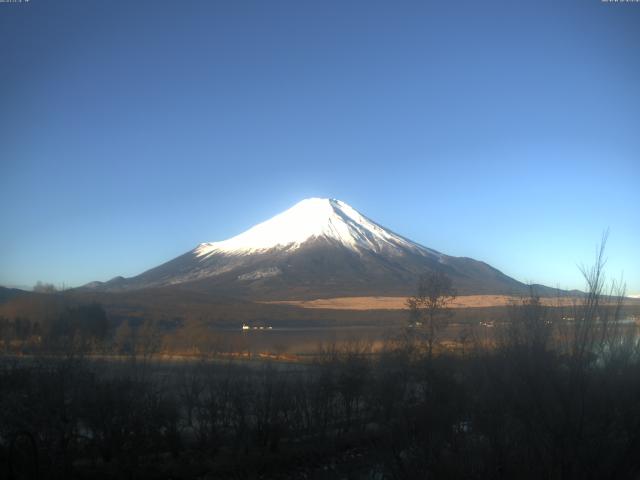 山中湖からの富士山