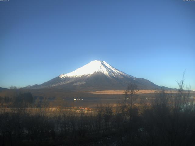 山中湖からの富士山