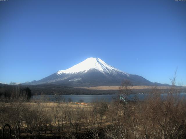 山中湖からの富士山