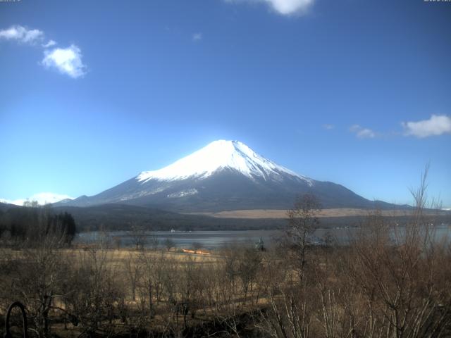 山中湖からの富士山
