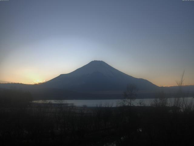 山中湖からの富士山