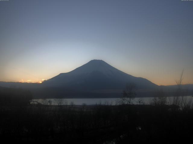 山中湖からの富士山